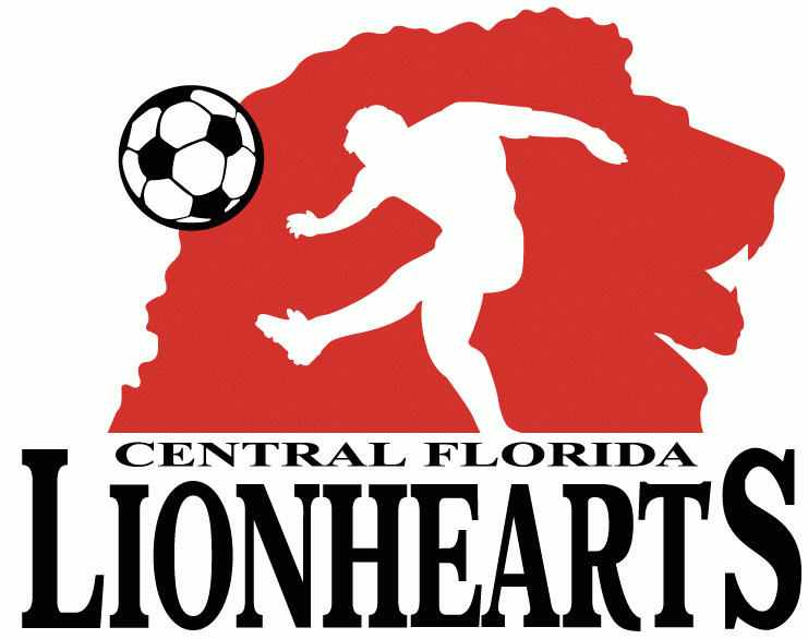 central florida lionhearts 1998 primary Logo t shirt iron on transfers